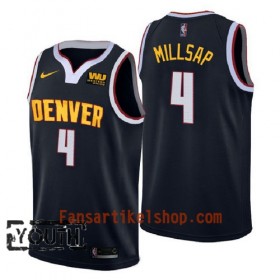 Denver Nuggets Trikot Paul Millsap 4 2018-2019 Nike Navy Swingman - Kinder